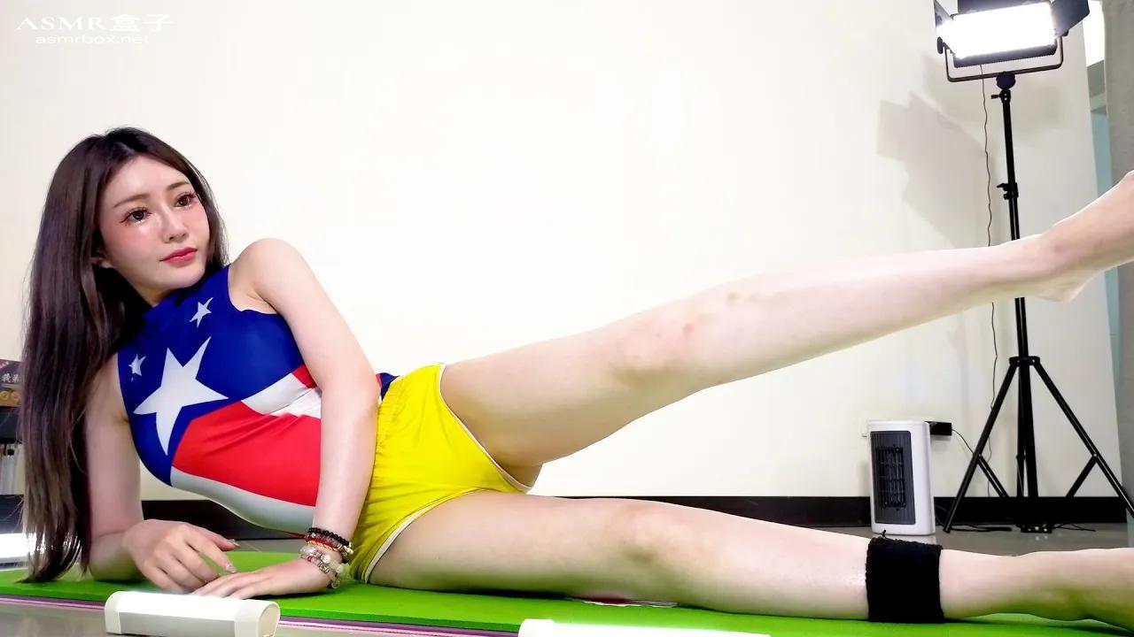 550. 4分钟爆汗TABATA，练小腹，练美腿，美国队长Cosplay Rikana梨花奈）