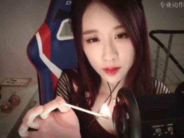 ASMR 吃耳朵 世界最佳睡眠声音 | 轩子