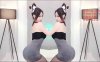 虎牙 熙熙 热舞视频 ♥紧身包臀裙，性感黑丝电臀♥ 清晨的一炮，来的美妙