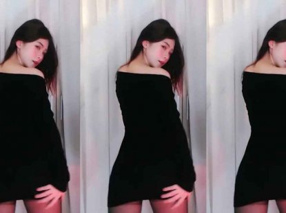 虎牙 紫璇 热舞视频 ♥性感黑丝包臀裙，激情电音热舞♥ 大爱款主播