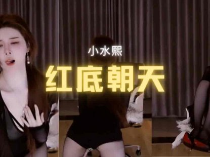 斗鱼 小水熙 黑丝透明内衣红底朝天法力无边
