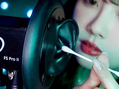 ASMR 10 种带有高级耳麦的睡眠声音
