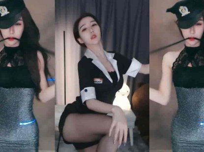 虎牙RDVIKI，魅惑妖姬美颜黑丝美腿诱惑