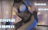 福利ASMR 黑色性感连体网衣踩脸视角