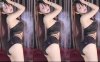 斗鱼 vivi 小小酥 黑色吊带漏半臀摆臀抖胸吐舌痛苦面具表情舞