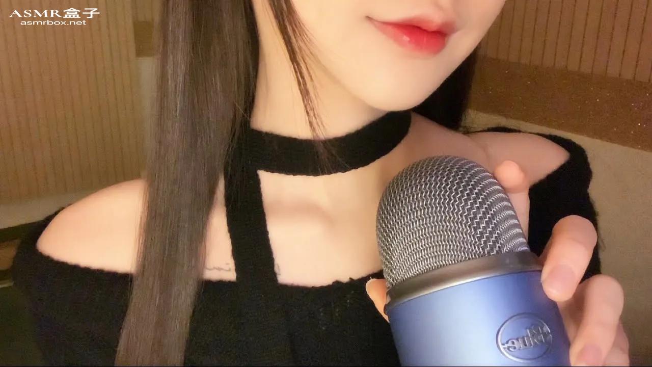 ASMR _ Repeating ticklish words close to the ears and touching lenses  플롭ASMR